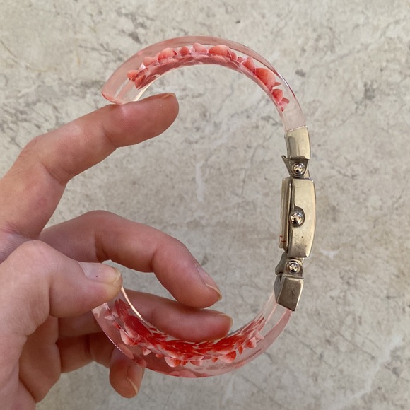 Etienne Aigner Quartz Pressed Flowers Watch - Picture 7 of 11